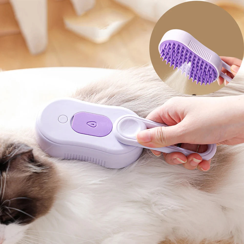 Brosse à vapeur PureClean, détail des picots en silicone